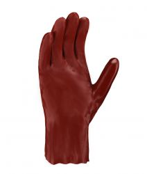 PVC-Handschuhe / texxor / 2170 / rotbraun / 27cm Lnge