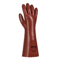 PVC-Handschuh / texxor / rotbraun / 40cm Lnge