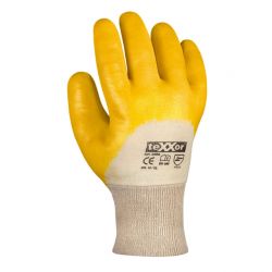 Nitril-Handschuhe STRICKBUND / texxor / Gelb / 2356