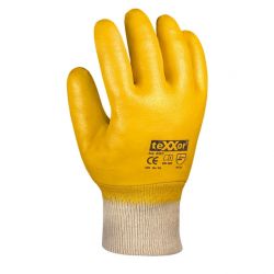 Nitril-Handschuhe STRICKBUND / texxor / Gelb / 2357