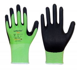 Feinstrick-Handschuh mit Nitril-Foam-Beschichtung