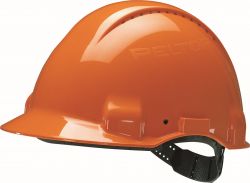 3M G30DUO G3000D Schutzhelm orange - ABS - mit Schweileder belftet