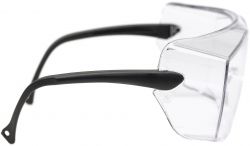 3M OX1000S Schutzbrille PC - klar - Rahmen schwarz