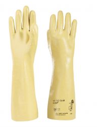 Handschuhe Gobi 112, Nitril, Stulpe, vollbeschichtet - gelb