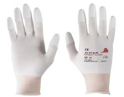 Handschuhe Camapur Comfort 617, PU, Strickbund, fingerkuppenb. - wei