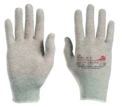 Handschuhe Camapur Comfort Antistatik 623, PA/Kupfer, Strickbund - beige