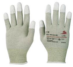Handschuhe Camapur Comfort Antistatik 624, Strickbund, fingerkuppenb.