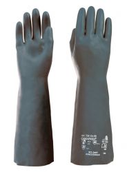 Handschuhe Camapren 726, Chloropren/ Latex, 39-42cm - schwarz