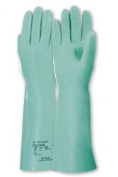 Handschuhe Tricotril 737, Nitril, Stulpe, vollb., 39-41cm - grn