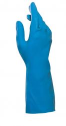 Handschuhe VITAL 165, NaturLatex, Profil, 30,5 cm - blau