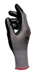 Handschuhe ULTRANE PERFORMANCE 553, Nitril, Strickbund, teilbeschichtet, 21-26 cm, schwarz