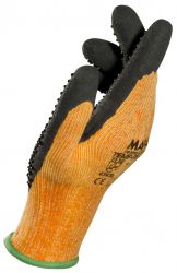 Handschuhe TEMPDEX 720, Nitril, Noppen, 23-28cm, Temperaturschutz, orange