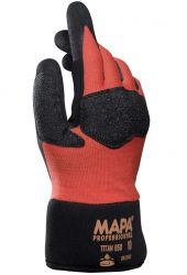 Handschuhe TITAN 850, Grip & Proof Beschichtung aus Nitril, rot