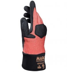 Handschuhe KRYTECH 851, Grip & Proof Beschichtung aus Nitril, rot