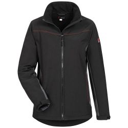 TELJA Damen-Softshell-Jacke / schwarz-grau / Gr. 36-46