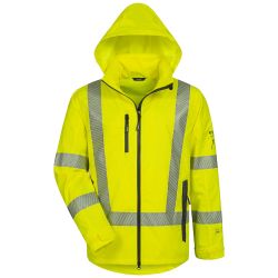 FARLAN Warnschutz-Regenjacke / gelb / Gr. S-XXXL