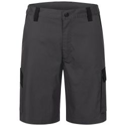 TOMAR Stretch Shorts elysee grau/schwarz