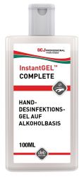 InstantGEL COMPLETE / 100 ml Flasche / Handdesinfektionsgel auf Alkoholbasis