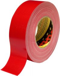 3M Gewebeklebeband Duct Tape 389 rot, 38 mm x 50 m